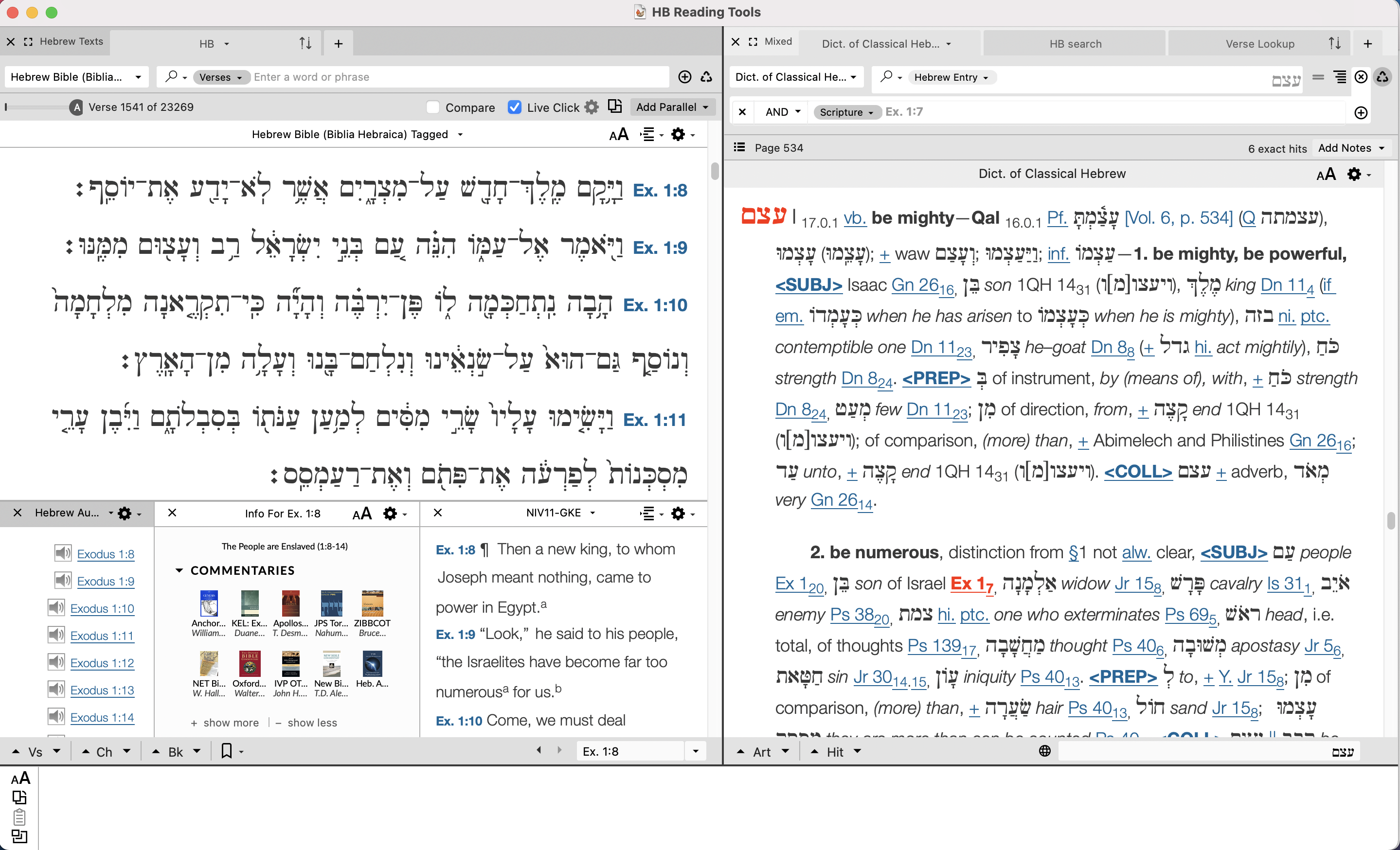Two-Column Workspace