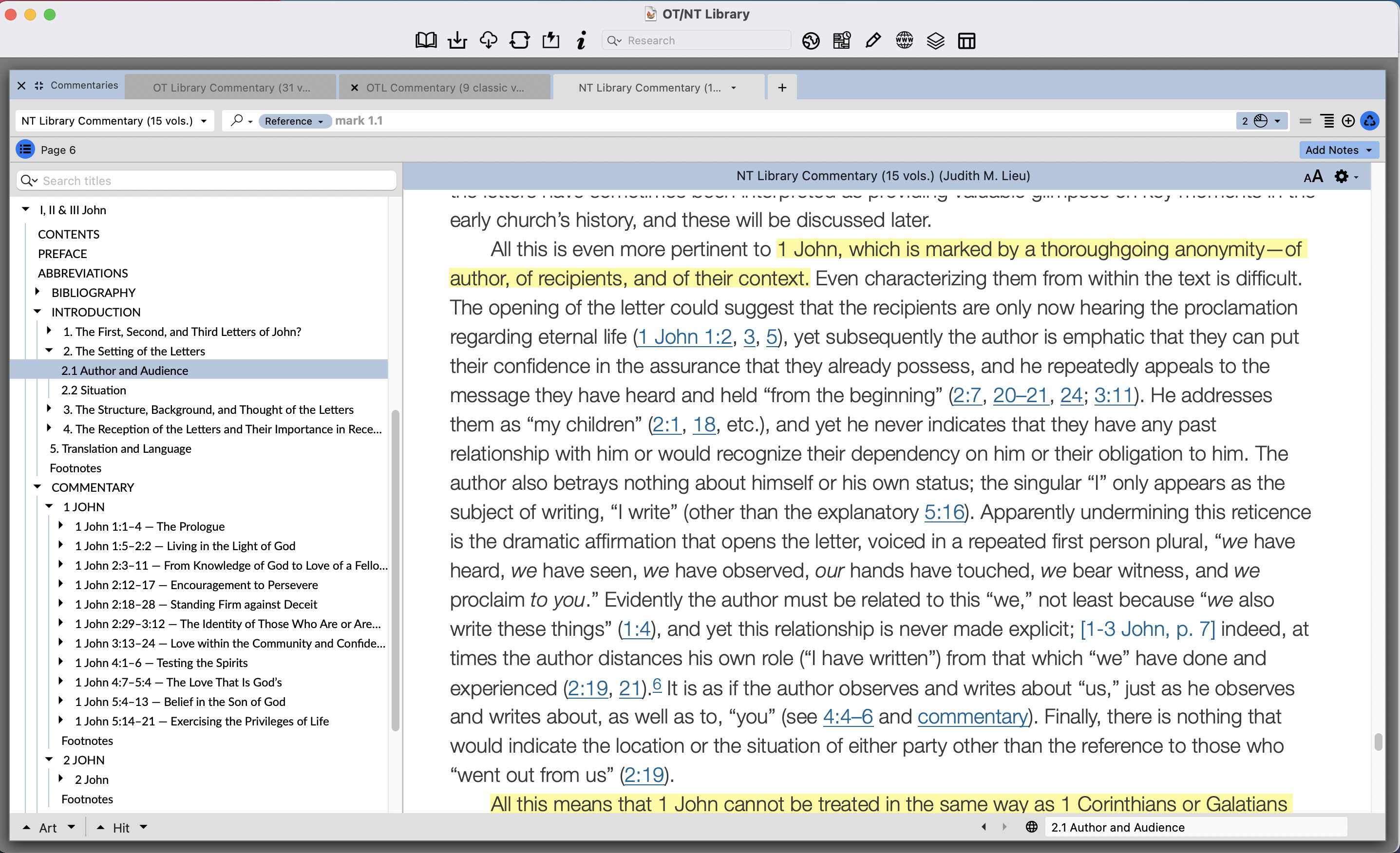 LIeu on the anonymity of 1 John