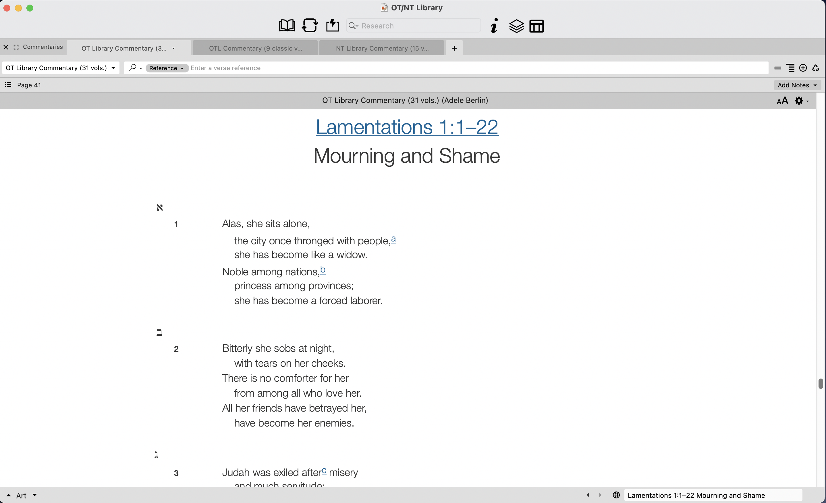 Part 1: translation and notes